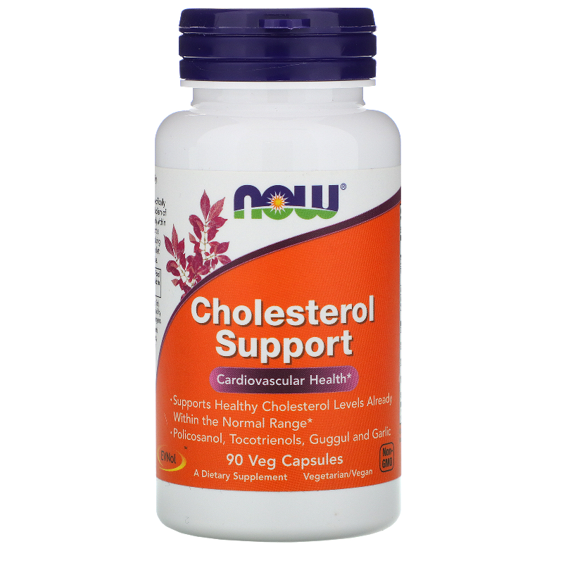 NOW Foods Cholesterol Support 90 kaps. - wsparcie dla cholesterolu