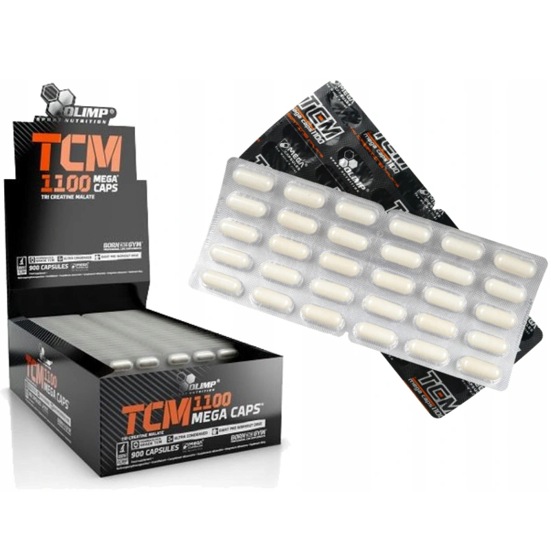 Olimp TCM 1100 Mega Caps 30kaps - Jabłczan Kreatyny