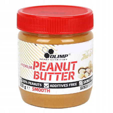 Olimp Peanut Butter Smooth 350g - Masło Orzechowe Arachidowe