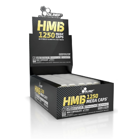 Olimp HMB 1250 Mega Caps 30kaps - HMB, Masa, Regeneracja