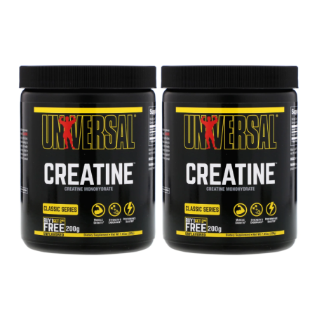 Universal Creatine Monohydrate 2x 200g - Zestaw Kreatyna | biotechsklep.pl