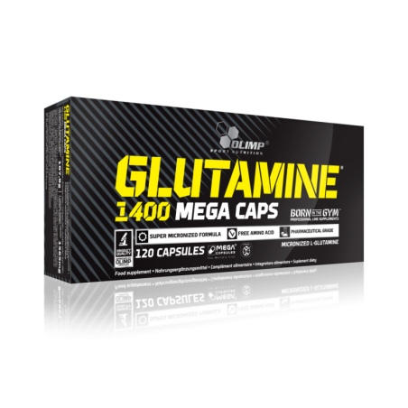 Olimp Glutamine 1400 - 120 kaps. Glutamina dla sportowców