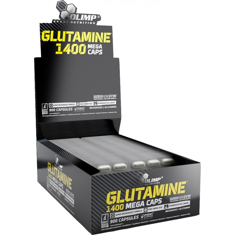 Olimp Glutamine 1400 - 30 kapsułek | Wsparcie Mięśni i Odporności