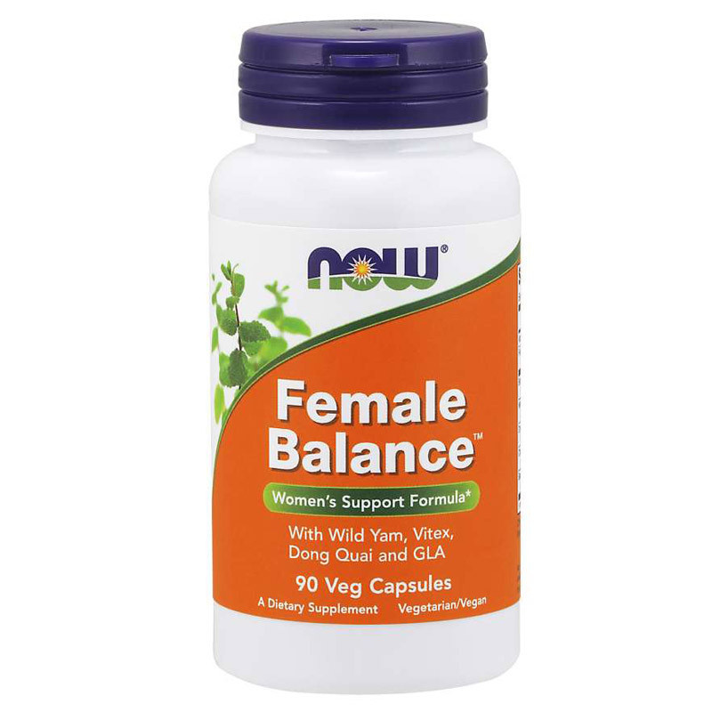 Now Foods Female Balance 90vkaps - Kobieca Kondycja, Energia, Libido