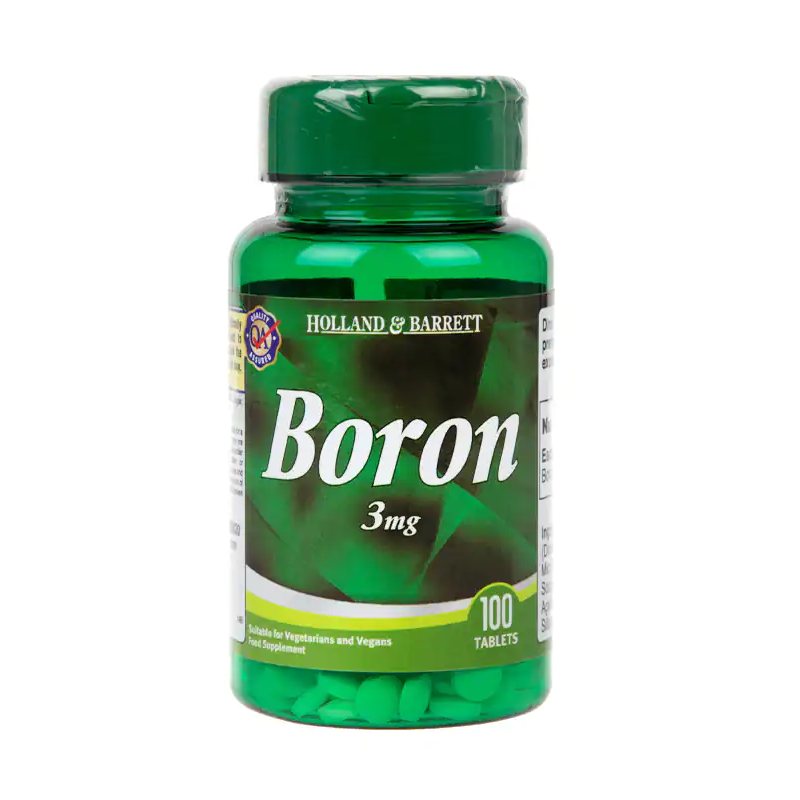 Holland & Barrett Boron 3mg - poprawa pamięci i koncentracji