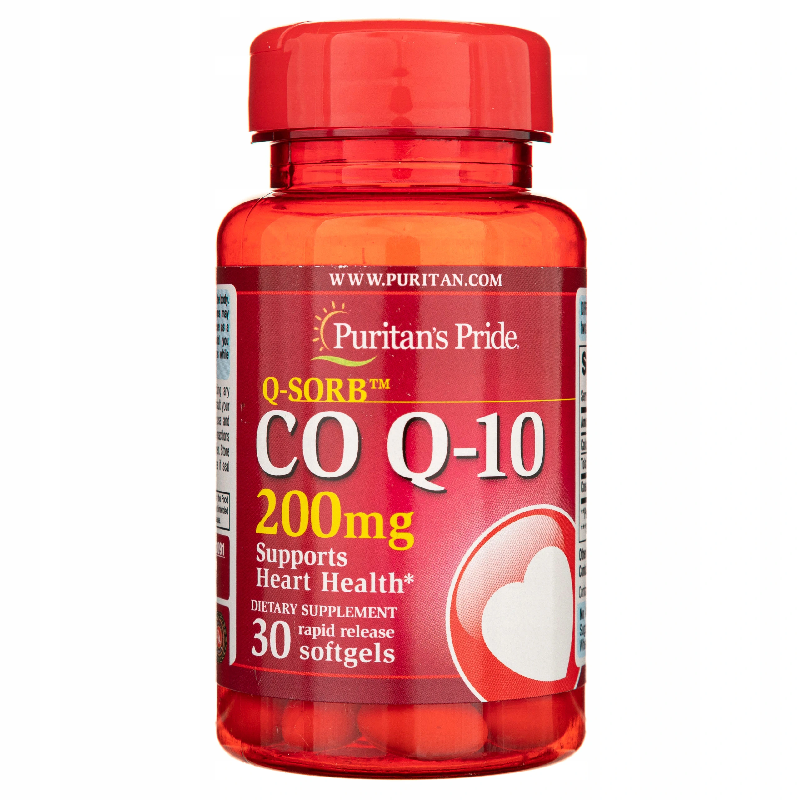 Puritan's Pride Koenzym Q10 200mg - wsparcie dla serca i energii