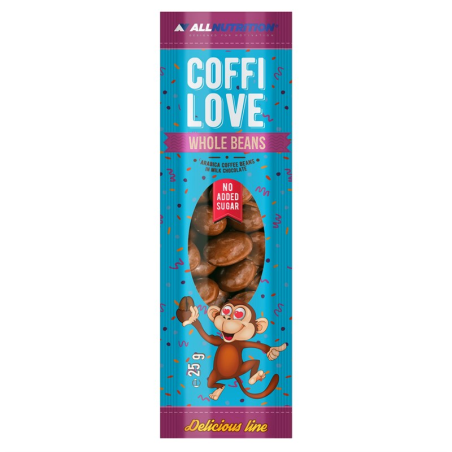 ALLNUTRITION Coffilove Kawa w Czekoladzie 25g - Zdrowa Przekąska