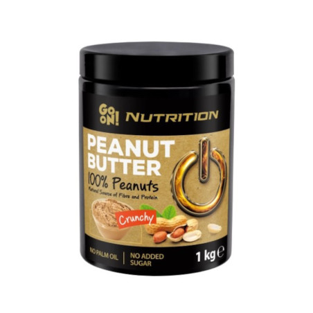 Go On Nutrition Peanut Butter Crunchy 1000g - Masło Orzechowe Arachidowe