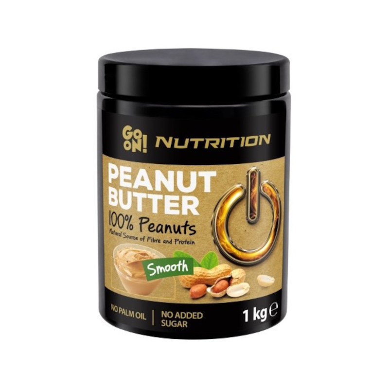 Go On Nutrition Peanut Butter Smooth 1000g - Zdrowe masło orzechowe