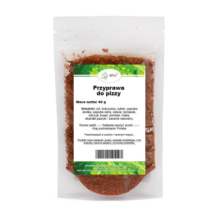 Vivio Przyprawa do Pizzy 40g - Naturalna mieszanka ziół