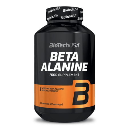 BioTechUSA Beta Alanine 90 kaps - poprawa wydolności i opóźnienie zmęczenia
