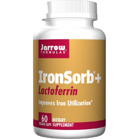 Jarrow Formulas IronSob + Lactoferrin - Żelazo z laktoferyną