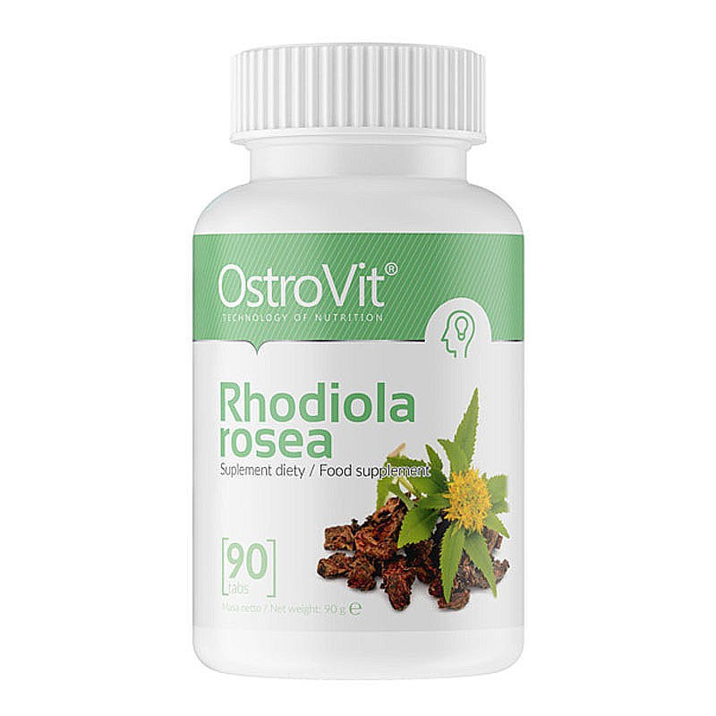 OstroVit Rhodiola Rosea 90tab - Adaptogen na stres i energię