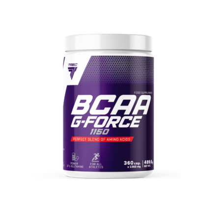 Trec Nutrition BCAA G-Force 360 kaps - Aminokwasy BCAA na Regenerację