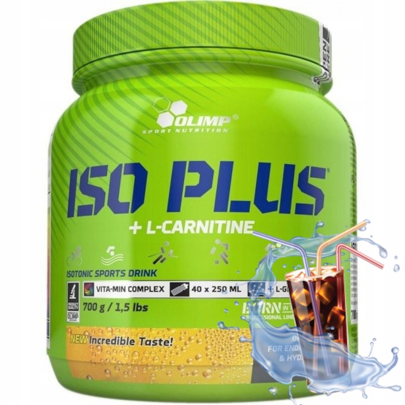 Olimp Iso Plus 700g - Izotonik dla Sportowców | Biotechsklep.pl