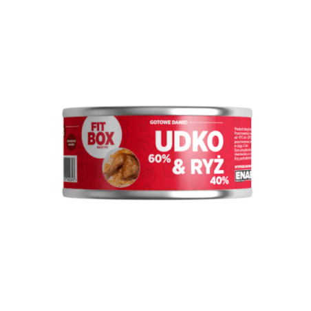 Enabo Fitbox Udko z Ryżem 300g - Gotowe danie proteinowe