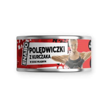 Enabo Polędwiczki z Kurczaka 160g - Gotowy posiłek proteinowy