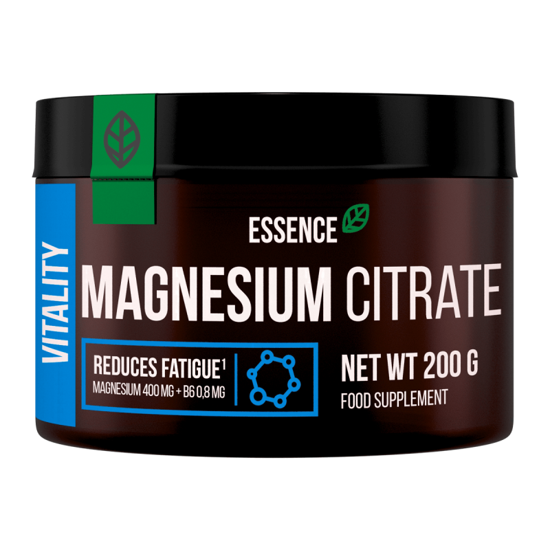 Essence Magnesium Citrate 200g - Magnez na skurcze i stres