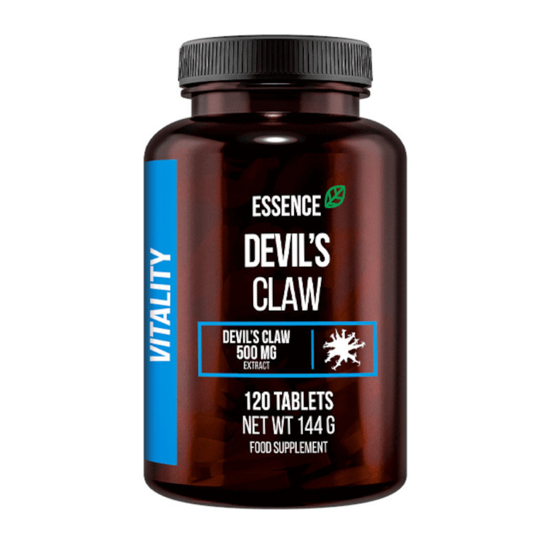 Essence Devil's Claw 500mg 120tab - Wsparcie odporności i układu ruchu