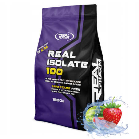 Real Pharm Real Isolate 1800g - Izolat Białka WPI CFM