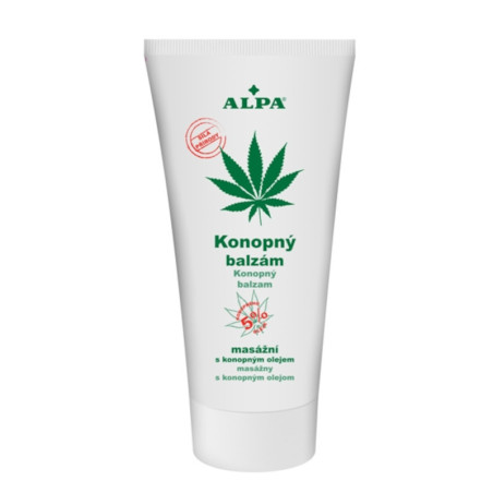 Alpa Krem z Konopi Balsam do Masażu 150ml - Biotechsklep.pl
