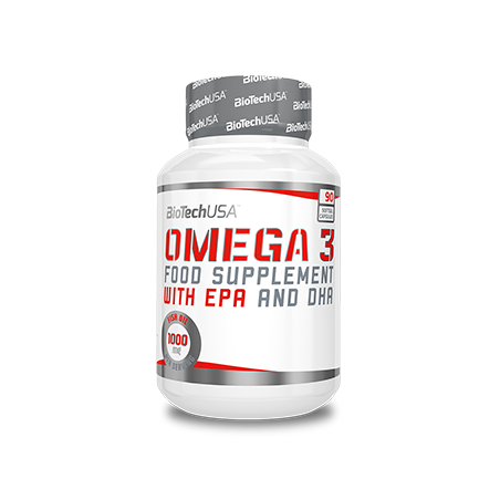 BiotechUSA Suplement Prozdrowotny Omega 3 90caps - sklep BioTechSklep