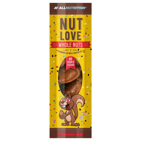ALLNUTRITION Nutlove Almonds Milk Choco 30g - Dietetyczna przekąska