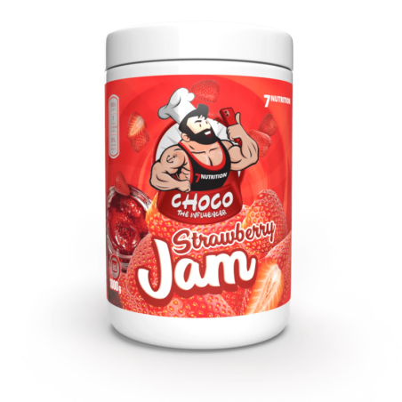 7Nutrition Jam Truskawkowy 1000g - Dżem Bez Cukru