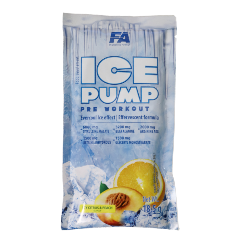FA Ice Pump PreWorkout 18,5g - Shot Przedtreningowy | biotechsklep.pl