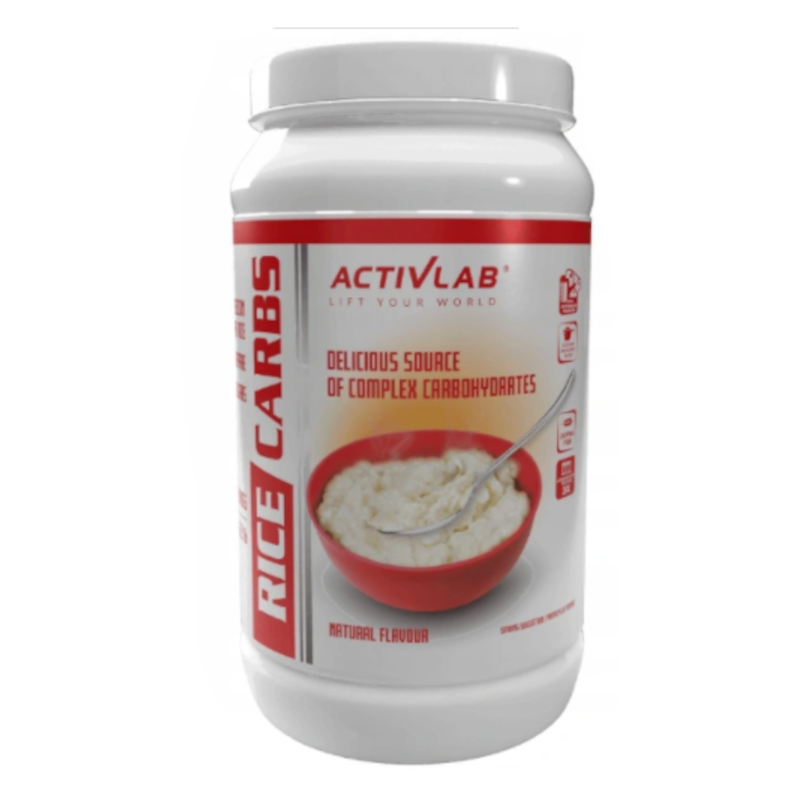 Activlab Rice Carbs 1000g - Zdrowy zamiennik śniadania | biotechsklep.pl