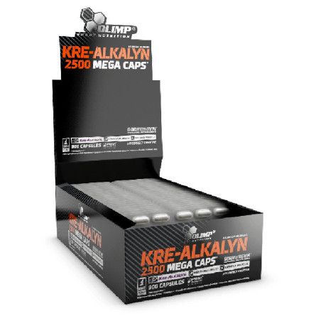 OLIMP Kre-Alkalyn 2500mg 30 kaps - Kreatyna o wysokiej biodostępności