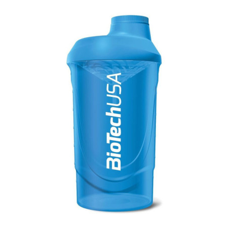 BioTechUSA Wave Shaker 600ml Blue - Shakery i Bidony | biotechsklep.pl