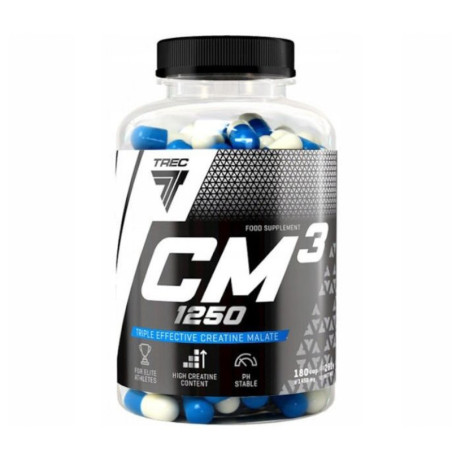 Kreatyna TREC CM3 1250 180 kaps