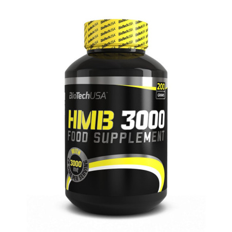 BioTechUSA HMB 3000 200g - Suplement na masę i regenerację