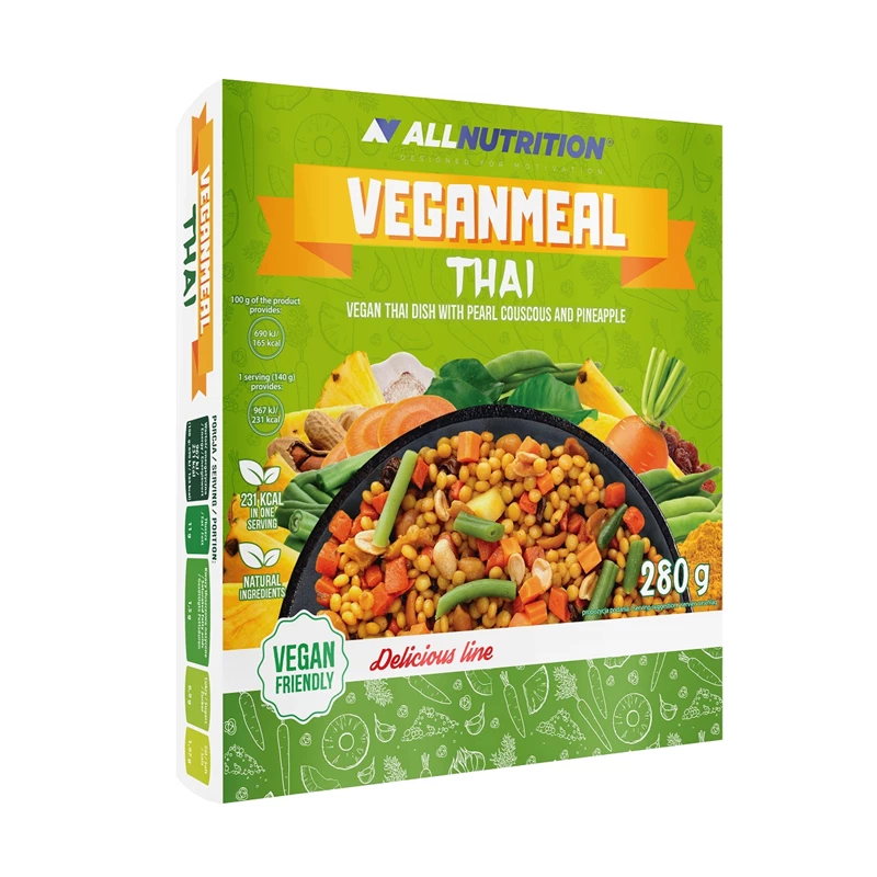 ALLNUTRITION Veganmeal Tajski 280g - Gotowy Posiłek Wegański