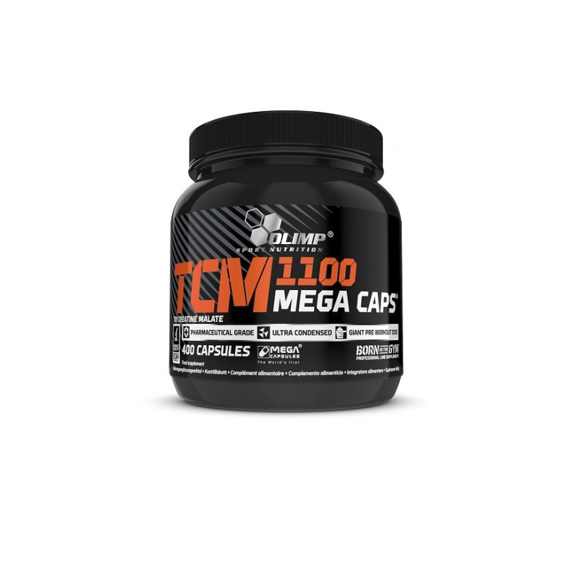 Olimp TCM Mega Caps 400 kaps - Jabłczan Kreatyny