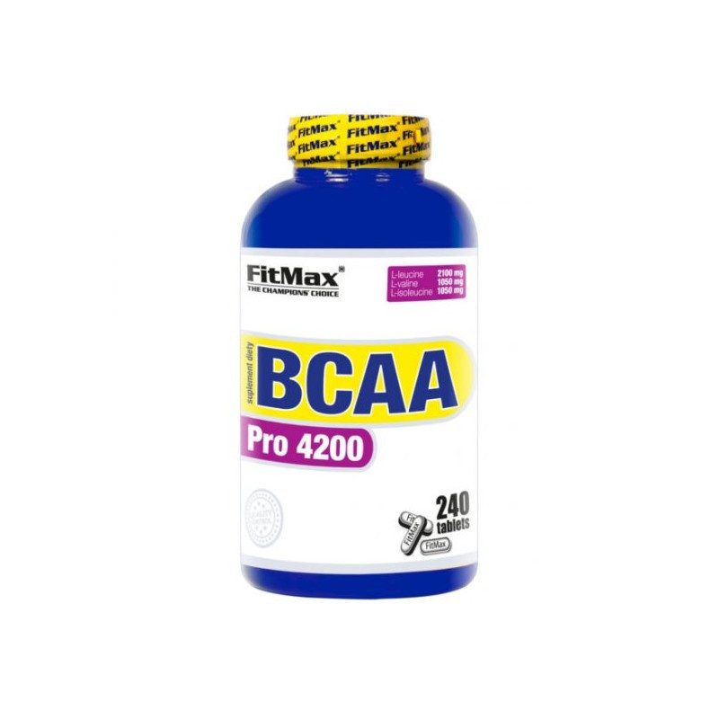FitMax BCAA Pro 4200 - Aminokwasy na Regenerację i Budowę Mięśni