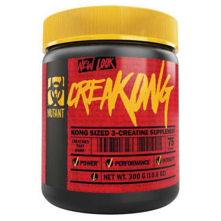 PVL Mutant CreaKong 300g - Stack Kreatynowy dla Siły i Masy