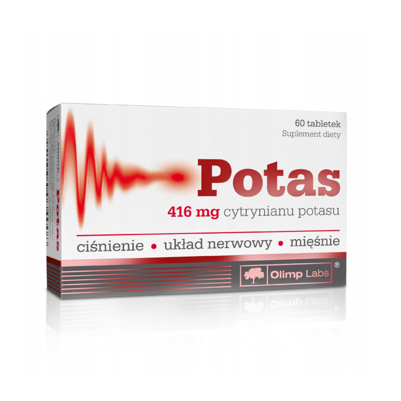 Olimp Potas 60 tab - Suplement potasu dla zdrowia serca i mięśni