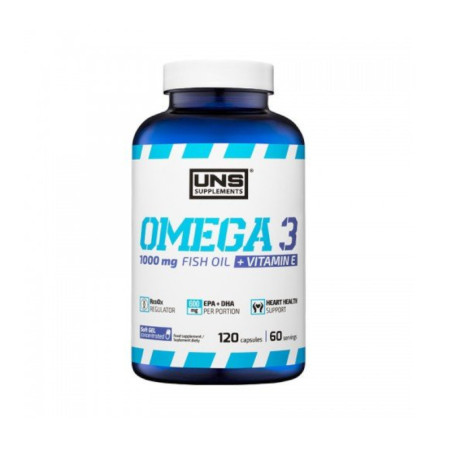UNS Omega 3 120 kaps - Kwasy tłuszczowe Omega-3 | biotechsklep.pl