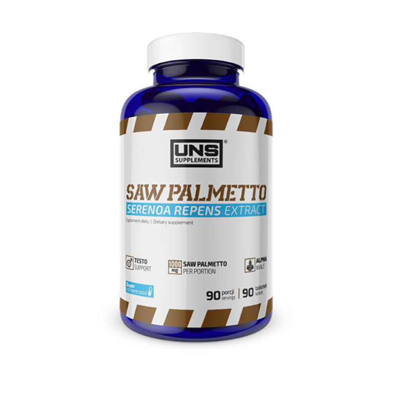 Booster testosteronu UNS SAW PALMETTO 90tab