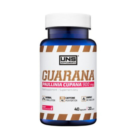Suplement energetyczny UNS GUARANA 40kaps