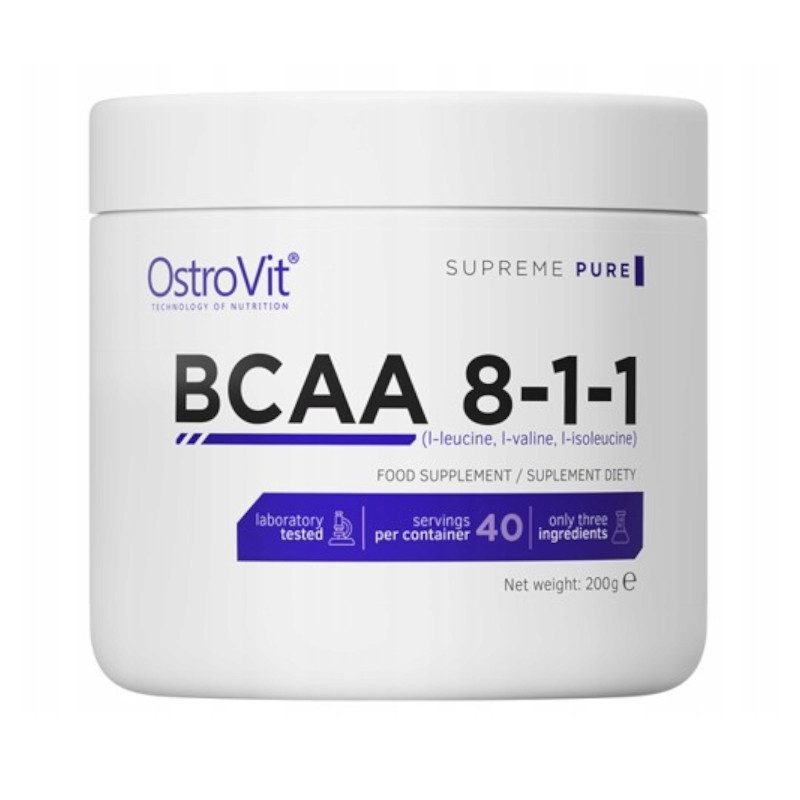 Aminokwasy OstroVit True Taste BCAA 8-1-1 200g