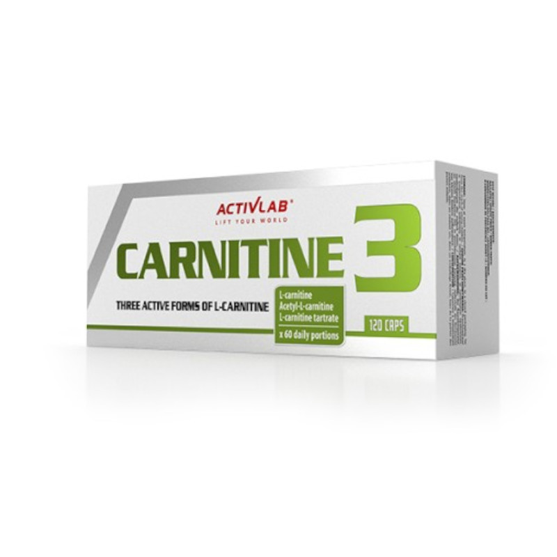 Spalacz tłuszczu Activlab CARNITINE3 – 120kaps