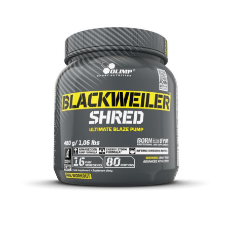 Suplement Przedtreningowy OLIMP Blackweiler Shred 480g