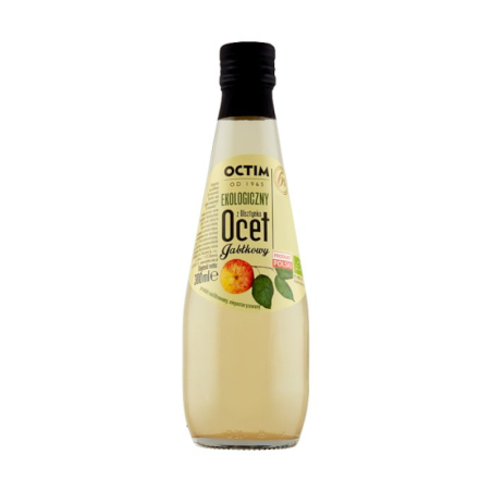 Octim Bio Ocet Jabłkowy 300ml - Ekologiczny Ocet Jabłkowy