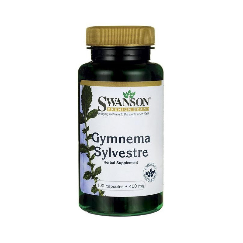 Suplement Prozdrowotny Swanson Gymnema Sylvestre Leaf 400mg 100kaps