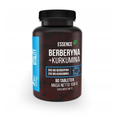 Suplement Prozdrowotny Essence Berberyna + Kurkuma 90tab
