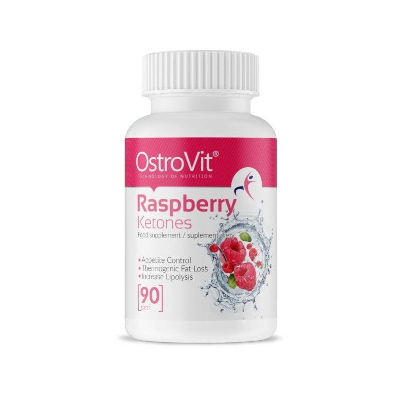 Spalacz tłuszczu OstroVit Raspberry Ketones KETONY 90tab