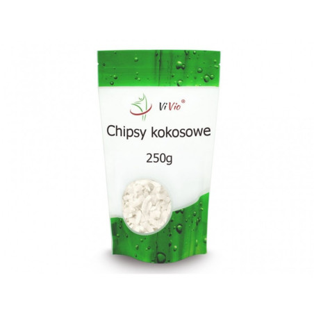 Zdrowa żywność VIVIO Chipsy kokosowe 250g